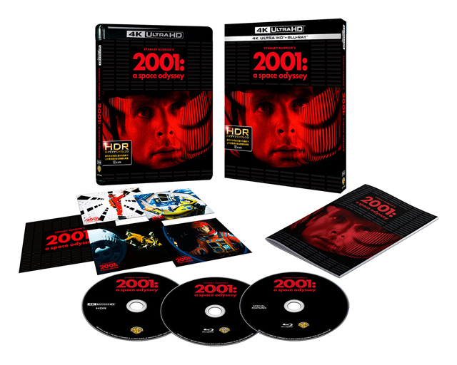 2001年宇宙の旅 日本語吹替音声追加収録版 4K ULTRA HD&HDデジタル・リマスター ブルーレイ (初回限定生産/3枚組/ブックレット&アートカード付)