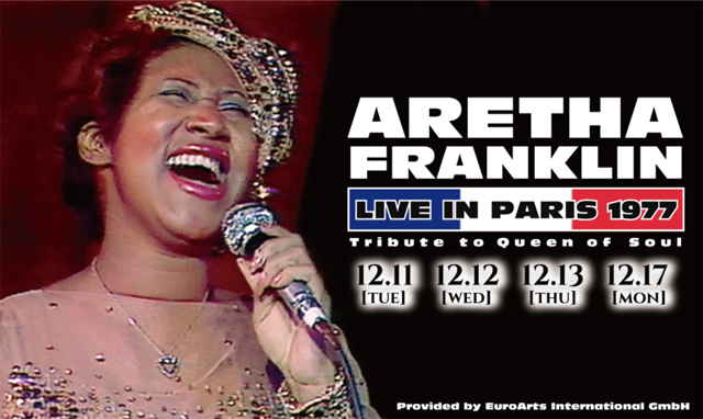 ARETHA FRANKLIN : Live in Paris 1977