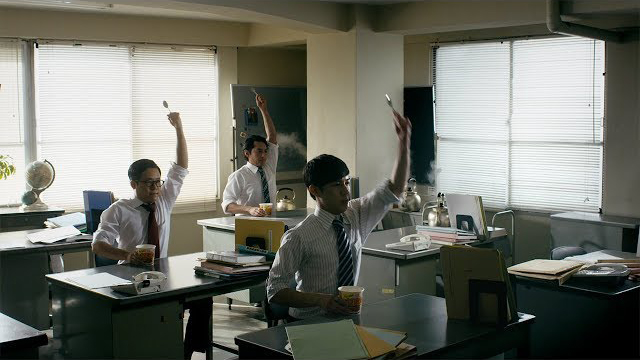 カップヌードル謎肉丼「みんなで１.２.３篇」ショートver.