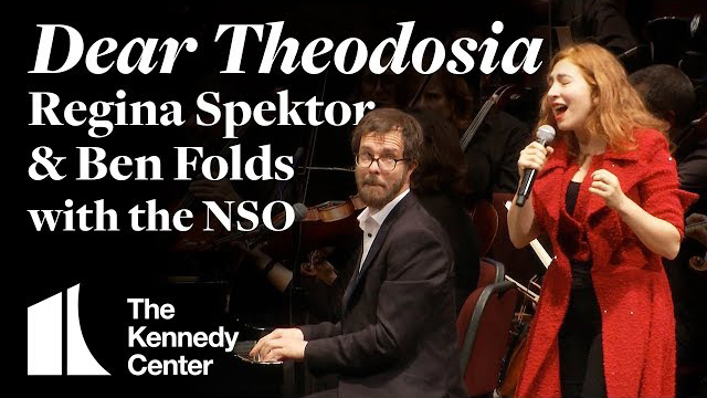 Regina Spektor and Ben Folds with the National Symphony Orchestra