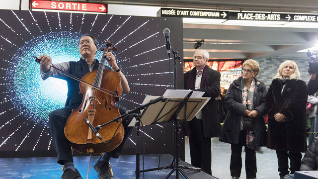 Yo-Yo Ma to gives free concert in Montreal's subway