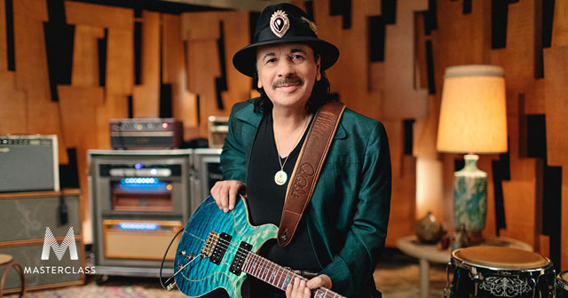 MasterClass「Carlos Santana Teaches The Art and Soul of Guitar」