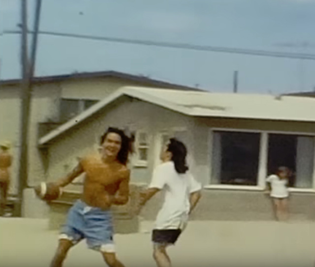 Eddie Van Halen Football 1972