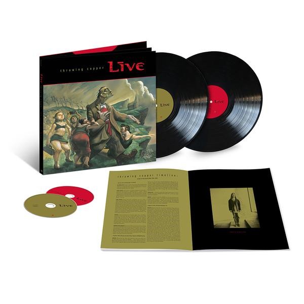 LIVE / THROWING COPPER (25TH ANNIVERSARY) SUPER DELUXE EDITION