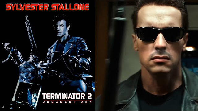 Terminator 2 starring Sylvester Stallone - Ctrl Shift Face