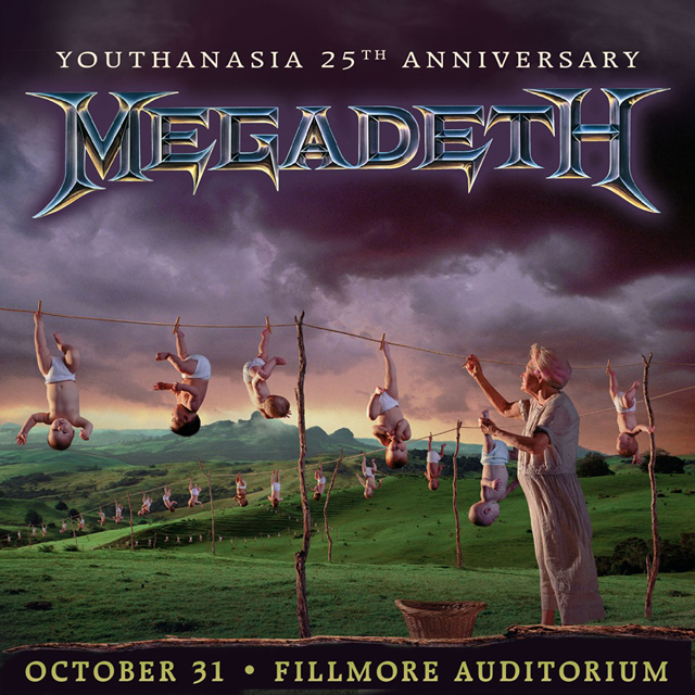 Megadeth Youthanasia 25th anniversary show