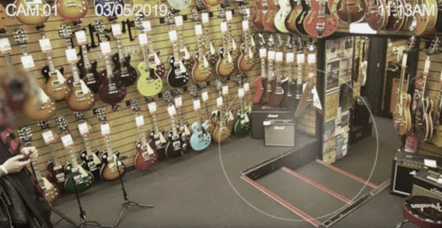 Ghost Caught In Guitar shop | GAK Brighton