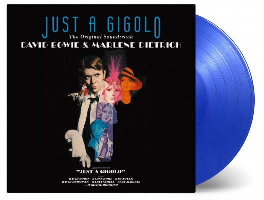 ORIGINAL SOUNDTRACK / JUST A GIGOLO (DAVID BOWIE & MARLENE DIETRICH) [180g LP / transparent blue vinyl]