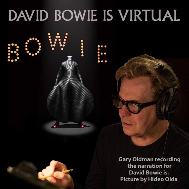 GARY OLDMAN NARRATES DAVID BOWIE IS MOBILE APP - Photo: Hideo Oida