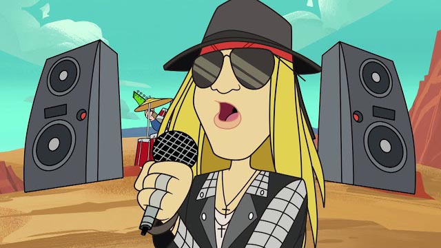 Looney Tunes | Rock the Rock - Axl Rose A Looney Tunes Production.  Copyright 2019 Warner Bros. Entertainment Inc.  All rights reserved.