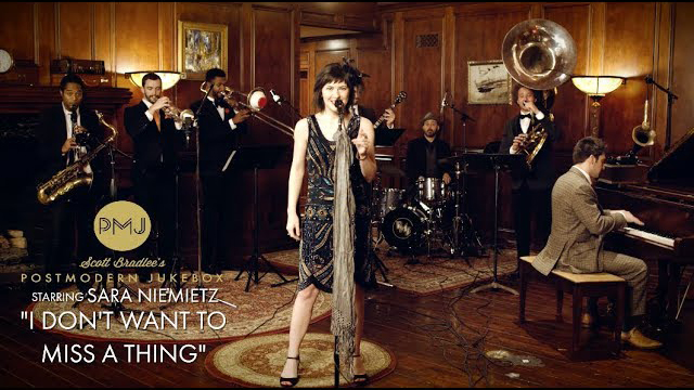 Postmodern Jukebox ft. Sara Niemietz / I Don't Want To Miss A Thing - Aerosmith (1920s Brass Band Cover)