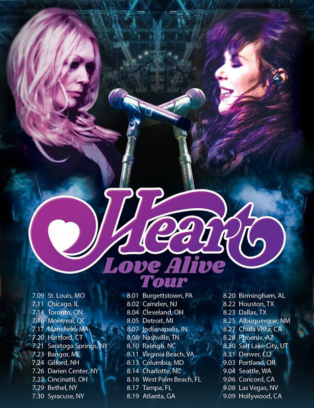 Heart - 2019 Tour