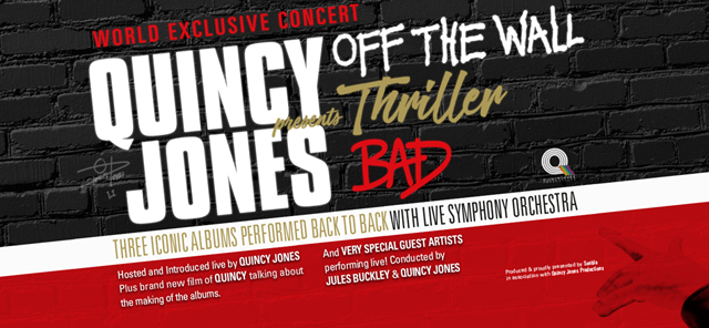 Quincy Jones presents: Off The Wall, Thriller, Bad