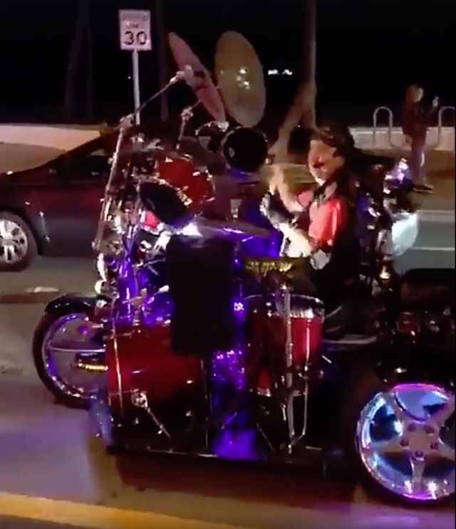Drumming on a Tricycle