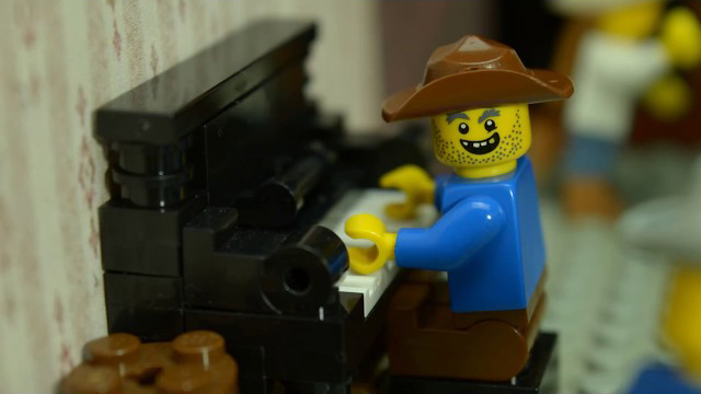 Bootyard Bandits - Hoedown Showdown (Official Music Video) LEGO Stop motion