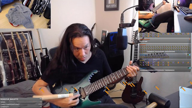 DragonForce Herman Li - This Time a Real Hammer Solo!