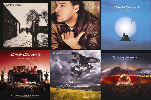 David Gilmour Papersleeve Collection
