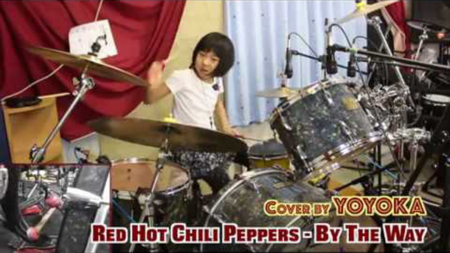 Red Hot Chili Peppers - By The Way / Cover by Yoyoka, 9 year old