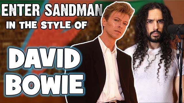 Enter Sandman in the Style of David Bowie - Ten Second Songs