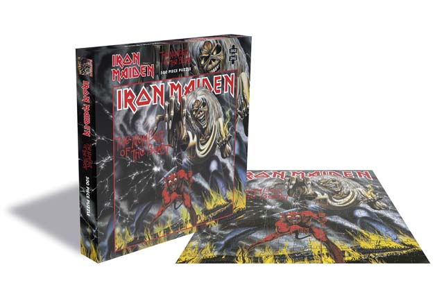 IRON MAIDEN / THE NUMBER OF THE BEAST (500 PIECE JIGSAW PUZZLE)