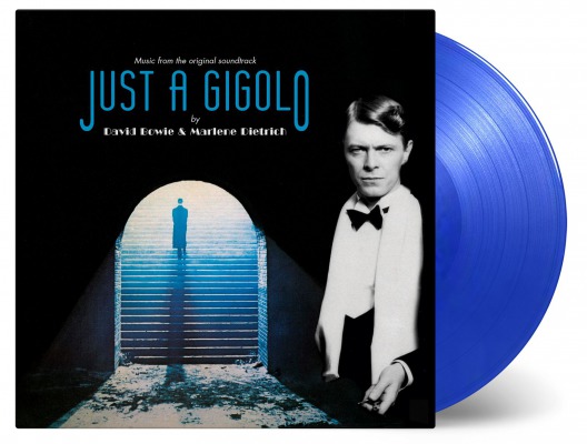 David Bowie / Marlene Dietrich / Revolutionary Song / Just a Gigolo [Split 7 inch] [transparent blue vinyl]
