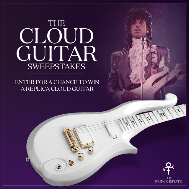 Prince The white Cloud guitar replica