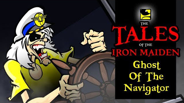 The Tales Of The Iron Maiden - GHOST OF THE NAVIGATOR - MaidenCartoons Val Andrade　