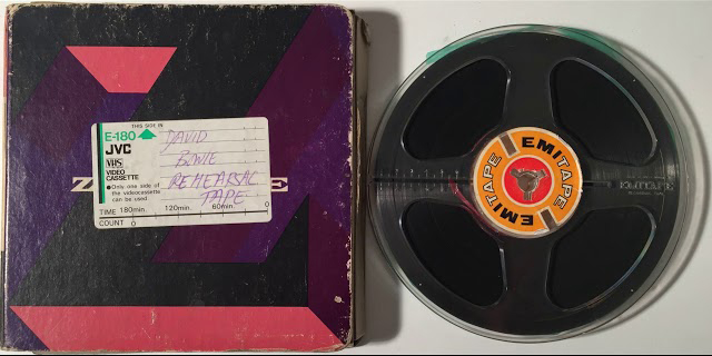 DAVID BOWIE REEL 2 REEL REHEARSAL TAPE INCLUDING UNHEARD DEMOS OF STARMAN, MOONAGE DAYDREAM AND HANG ON TO YOURSELF
