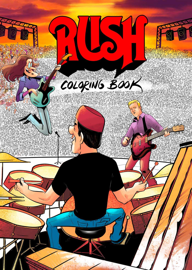 RUSH Coloring Book / Fantoons