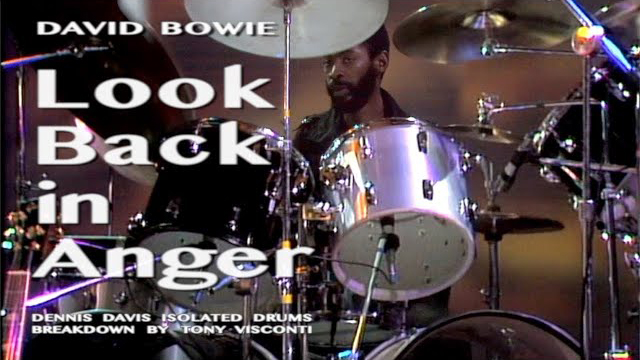 David Bowie • Look Back in Anger • Dennis Davis Isolated Drums Breakdown by Tony Visconti