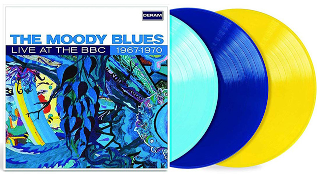 The Moody Blues / Live At The BBC 1967-1970 [3 180g LP / coloured vinyl]