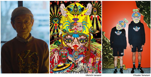 ｢adicolor by Tanaami｣ ドキュメンタリー 　©Keiichi tanaami ©Yusuke Yamatani