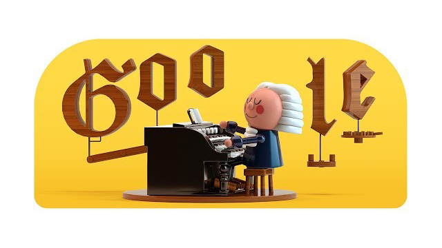 Google Doodle: Celebrating Johann Sebastian Bach