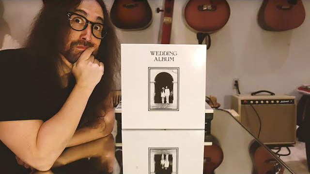 Sean Lennon Unboxes John Lennon and Yoko Ono's 'Wedding Album' 50th Anniversary Reissue