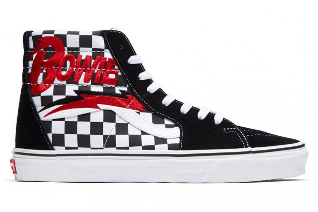 The Vans x David Bowie collection