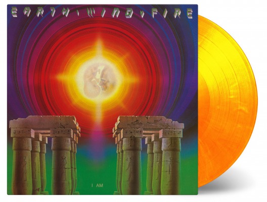 Earth, Wind and Fire / I Am [180g LP / flaming (yellow & orange marbled) coloured vinyl]
