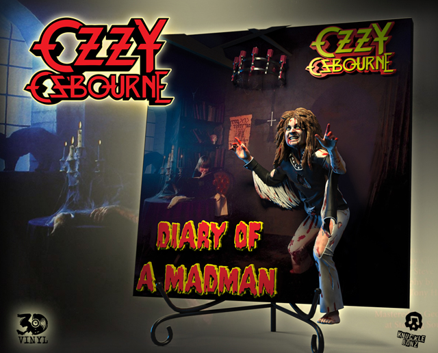 Ozzy Osbourne (Diary of a Madman) 3D Vinyl