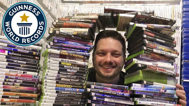 Antonio Monteiro - World's largest collection of videogames! - Guinness World Records