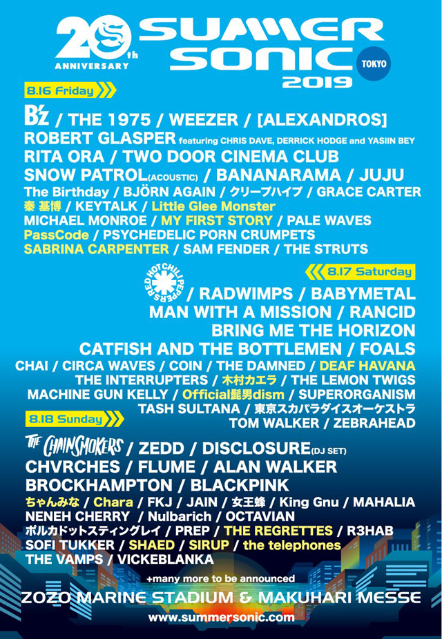 SUMMER SONIC 2019