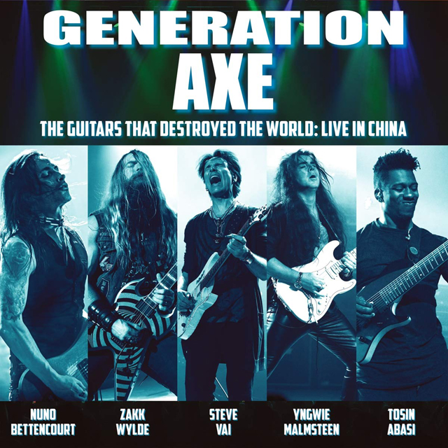 Steve Vai, Yngwie Malmsteen, Zakk Wylde, Nuno Bettencourt & Tosin Abasi / Generation Axe: The Guitars That Destroyed The World (Live in China)