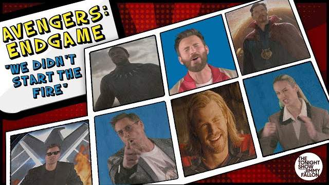 Avengers: Endgame Cast Sings 