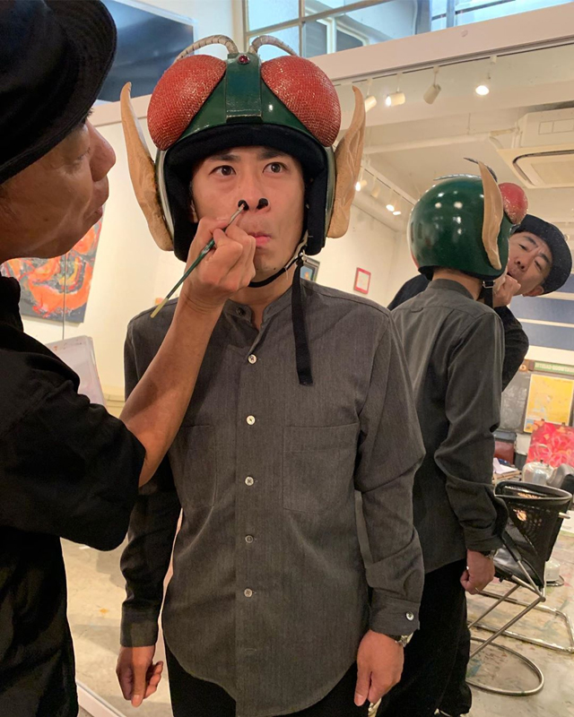 伊藤淳史と木梨憲武 (写真は木梨憲武のInstagramページより)