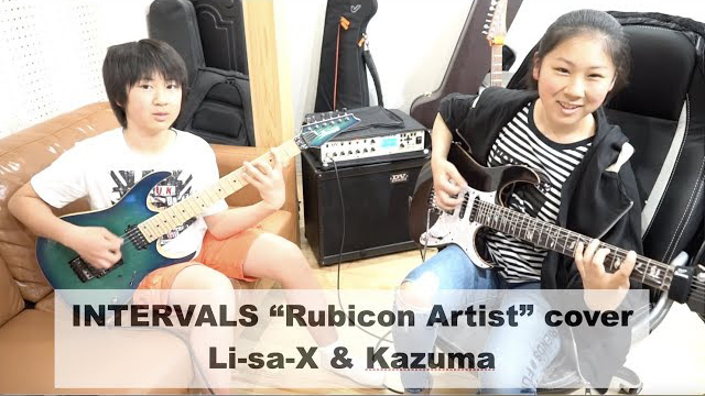 Li-sa-X & Kazuma / INTERVALS 'Rubicon Artist' cover