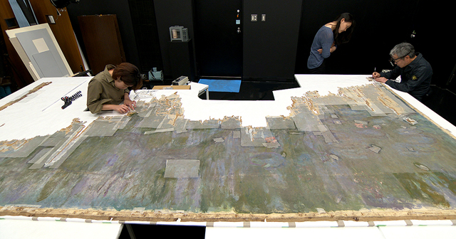 『NHKスペシャル「モネ 睡蓮（すいれん） よみがえる“奇跡の一枚”」』