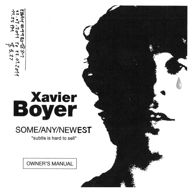 Xavier Boyer - Owner's Manual