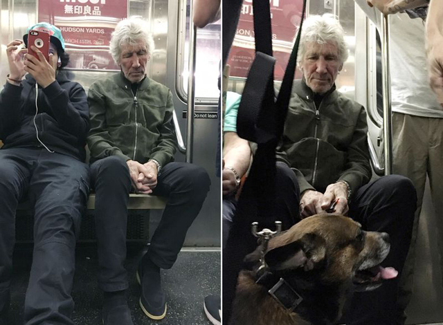 ロジャー ウォーターズも地下鉄に乗る ニューヨークの地下鉄で撮影された写真が話題に Amass