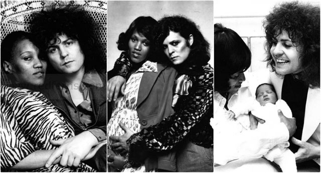 Marc Bolan and His Girlfriend Gloria Jones