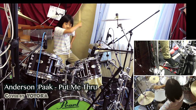 Anderson .Paak - Put Me Thru / Cover by Yoyoka, 9 year old
