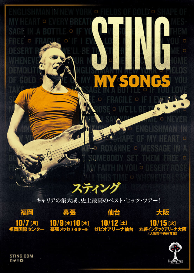 Sting Japan Tour 2019