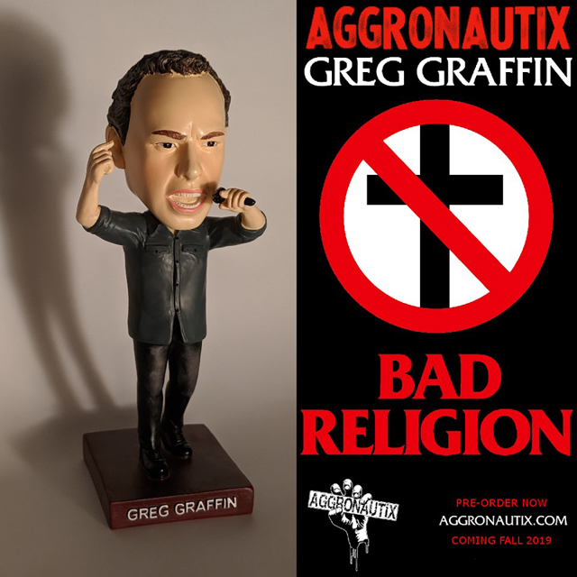 Aggronautix - Bad Religion - Greg Graffin Limited Edition Throbblehead
